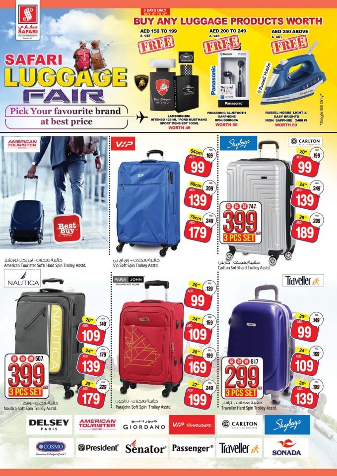 Safari Luggage Fair Offers