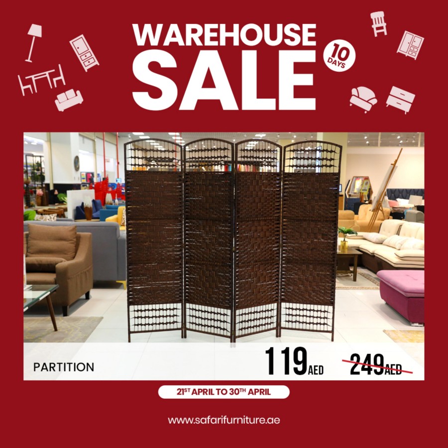 عروض وتخفيضات مستودع الآثاث من سفاري أفضل العروض في الشارقة