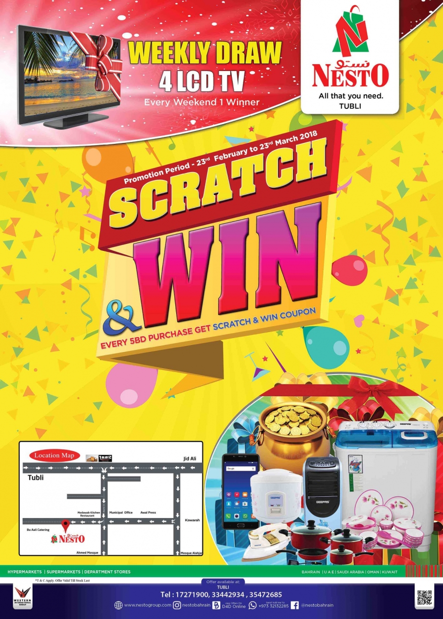 Nesto Scratch & Win Offers