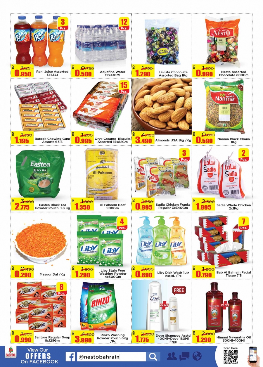 Nesto Supermarket Money Saver Offers in Bahrain