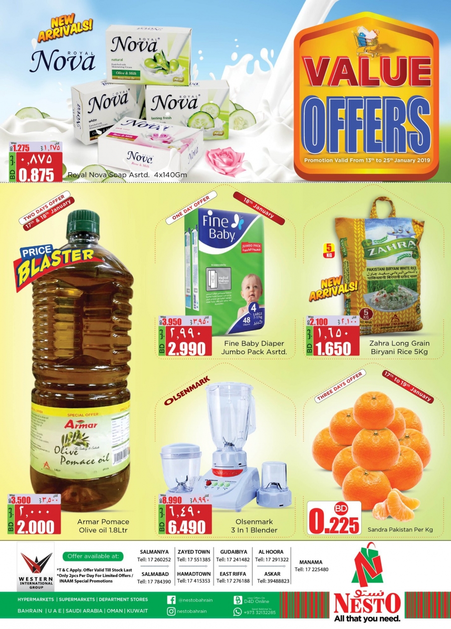 Nesto Hypermarket Value Offers