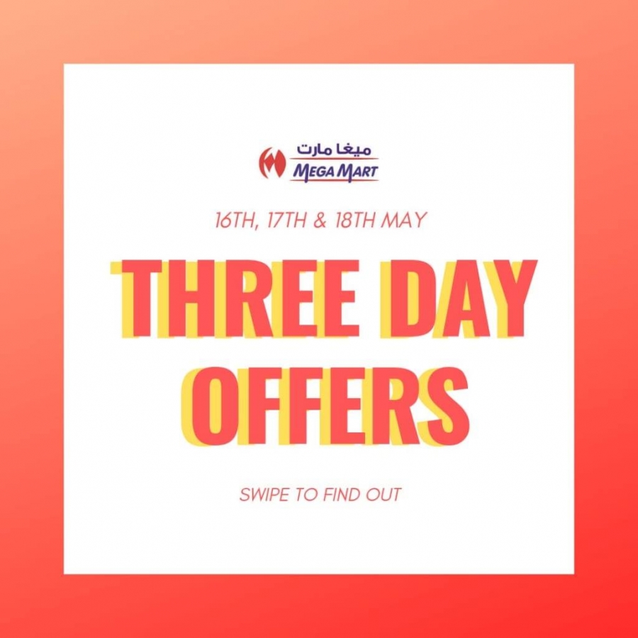 Mega Mart Three Day Offers