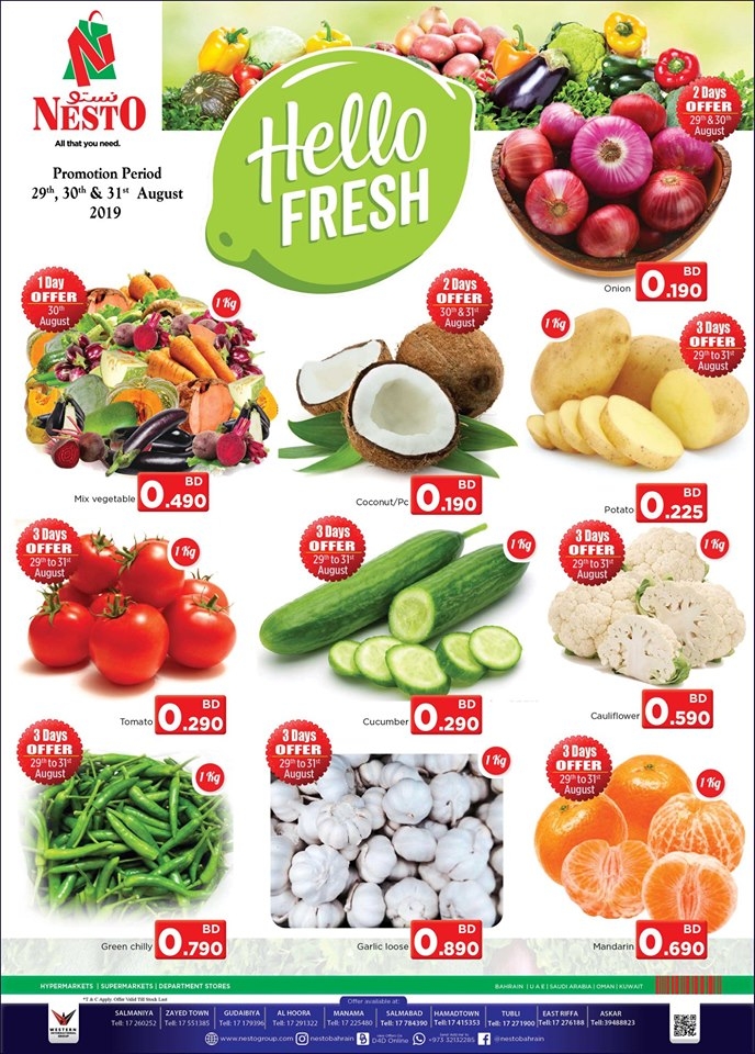 Nesto Hypermarket Hello Fresh Deals