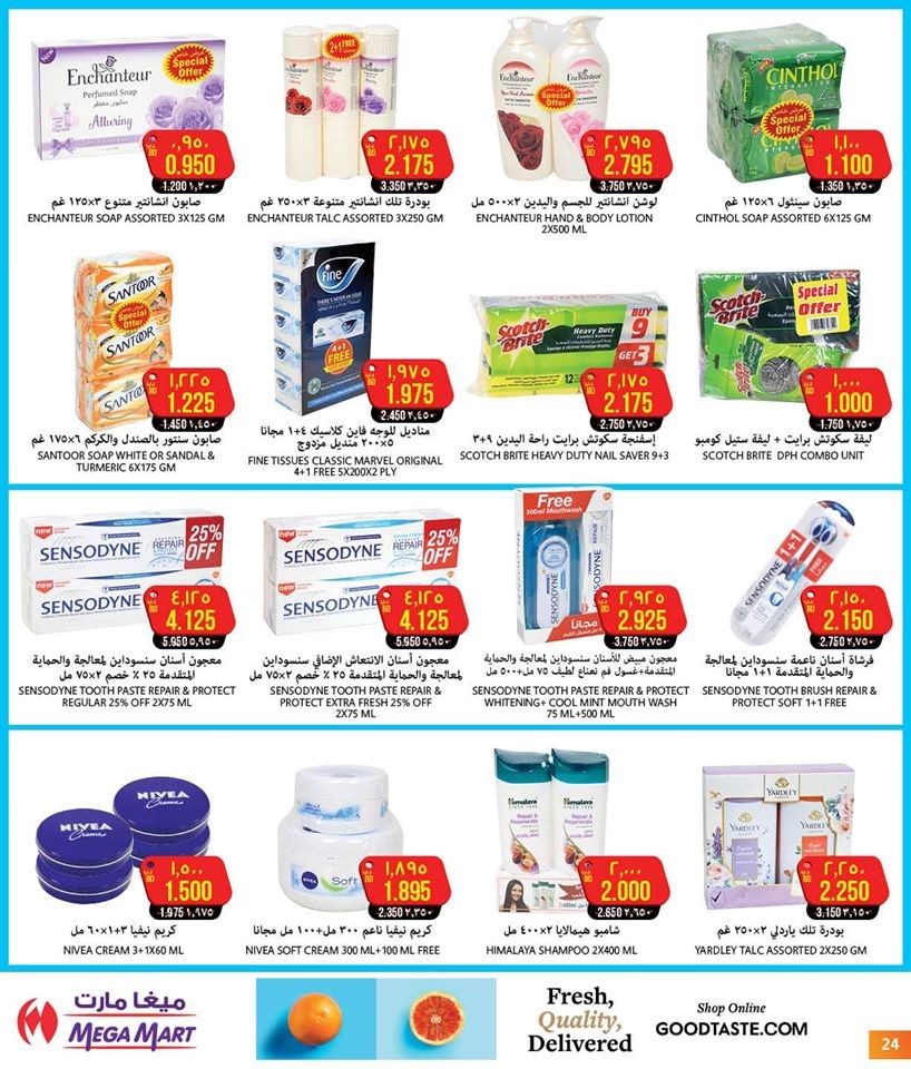 Mega Mart Season's Greeting Offers