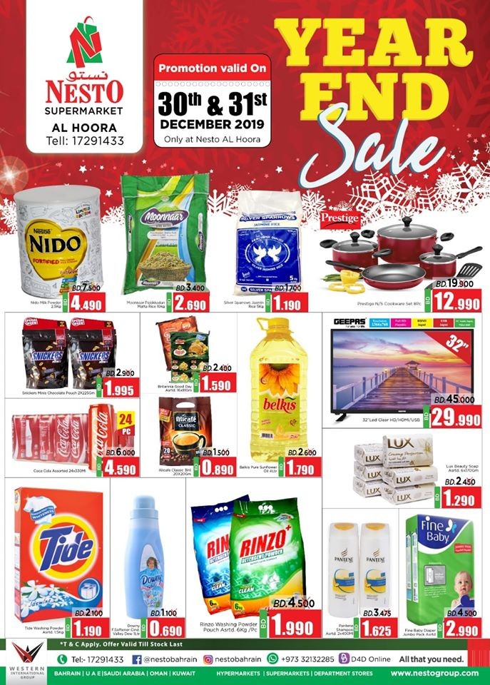 Nesto Supermarket Year End Sale Offers