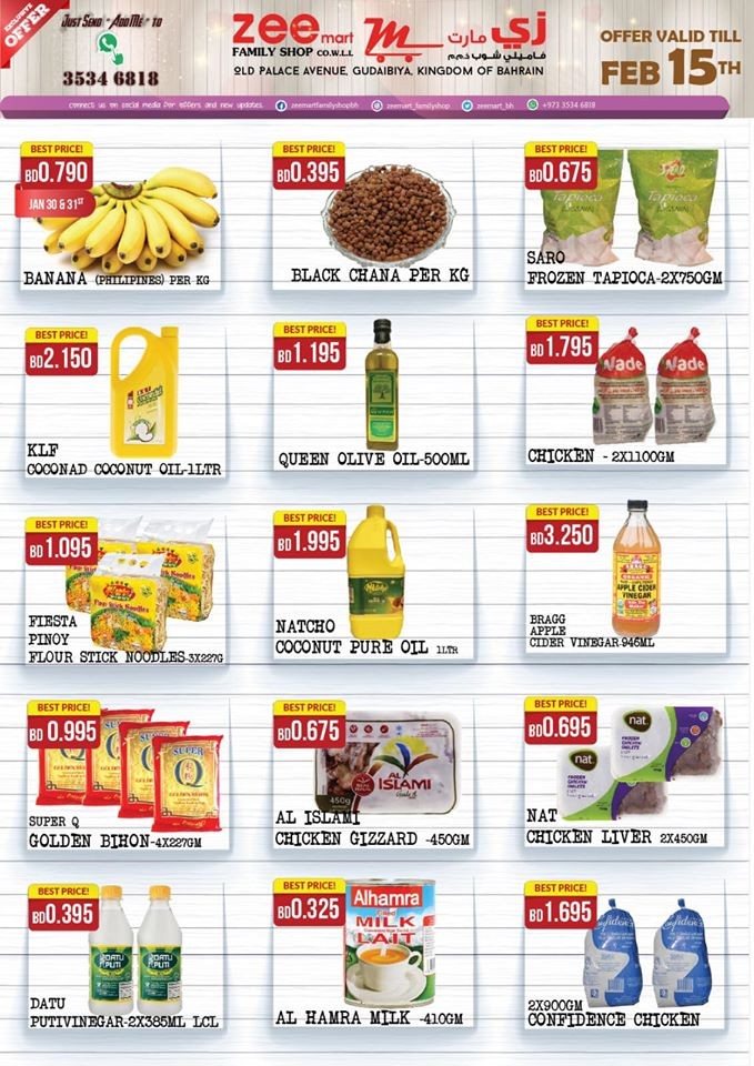 Zeemart Family Shop Special Weekly Offers