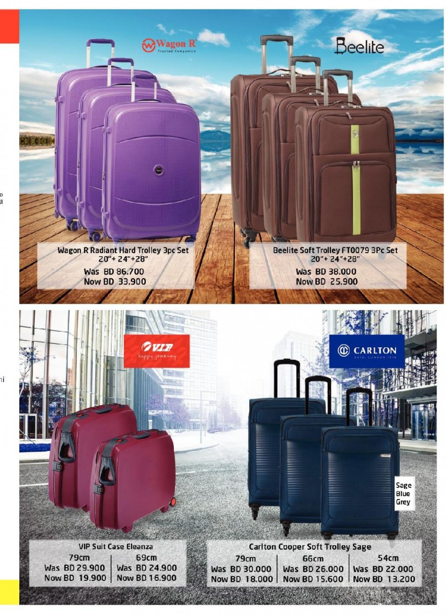 Lulu Hypermarket 25% Discount On WagonR Travel Bags