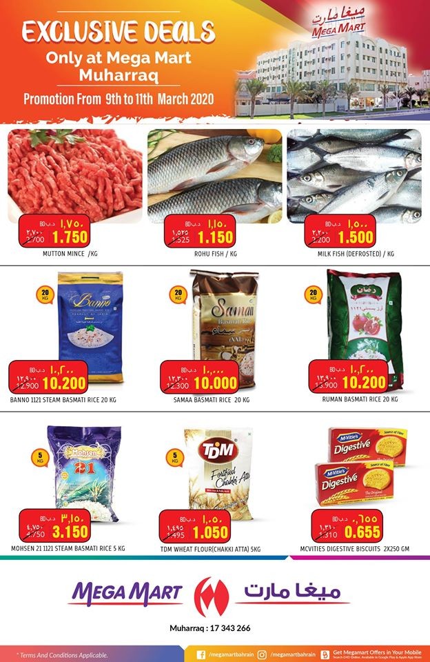 Mega Mart Muharraq Exclusive Offers