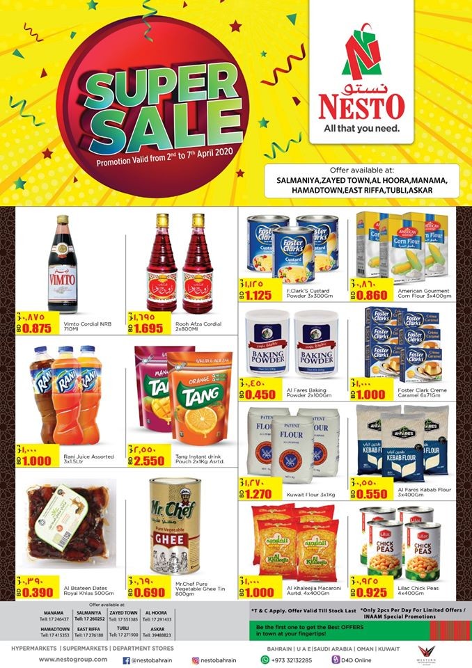 Nesto Hypermarket Super Sale Offers