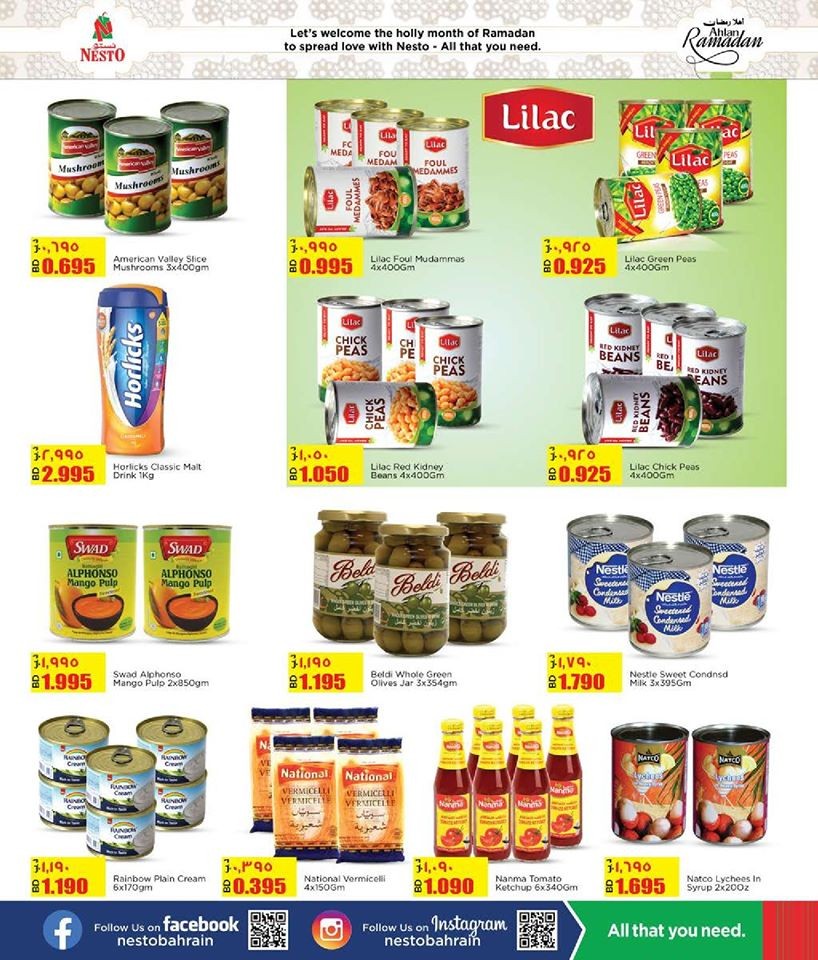 Nesto Hypermarket Ahlan Ramadan Offers