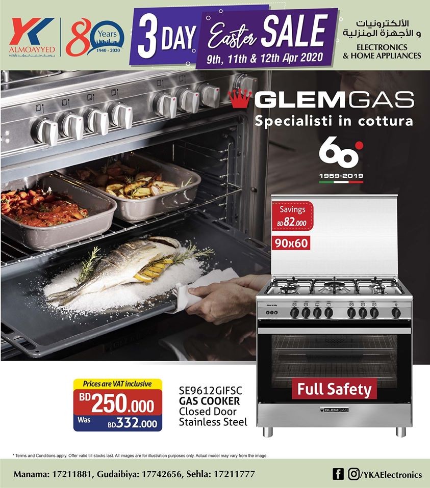 YK Almoayyed Electronics 3 Day Easter Sale