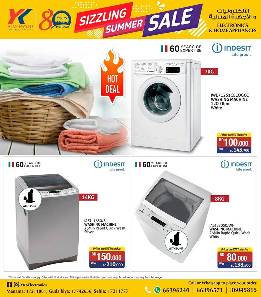 YK Almoayyed Electronics Sizzling Summer Sale