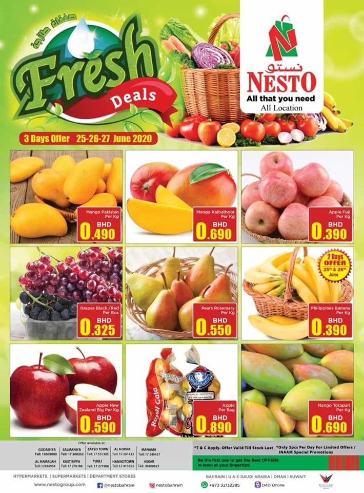 Nesto Hypermarket Fresh Deals