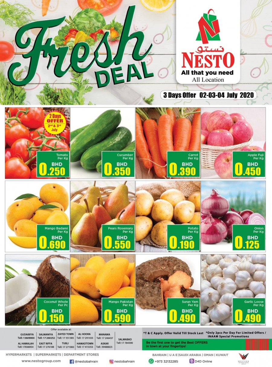 Nesto Hypermarket Fresh Deals