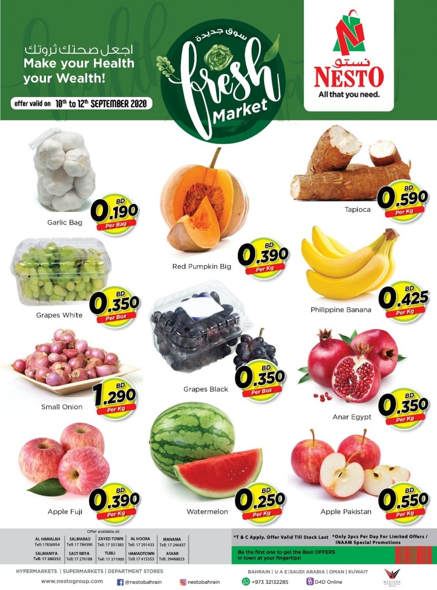 Nesto Fresh Market Offers