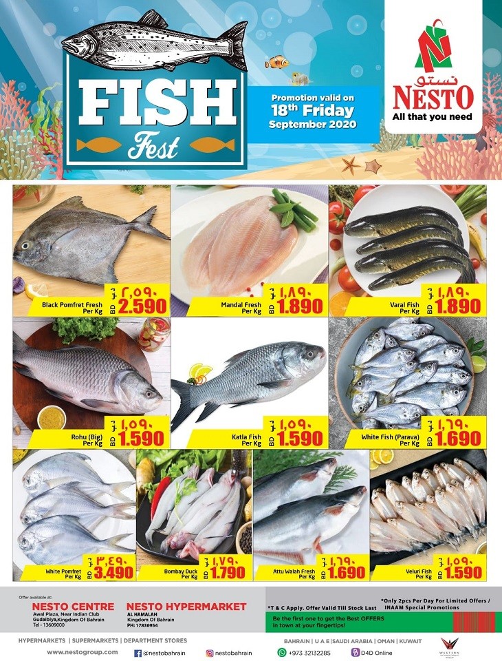 Nesto Fish Fest Offers