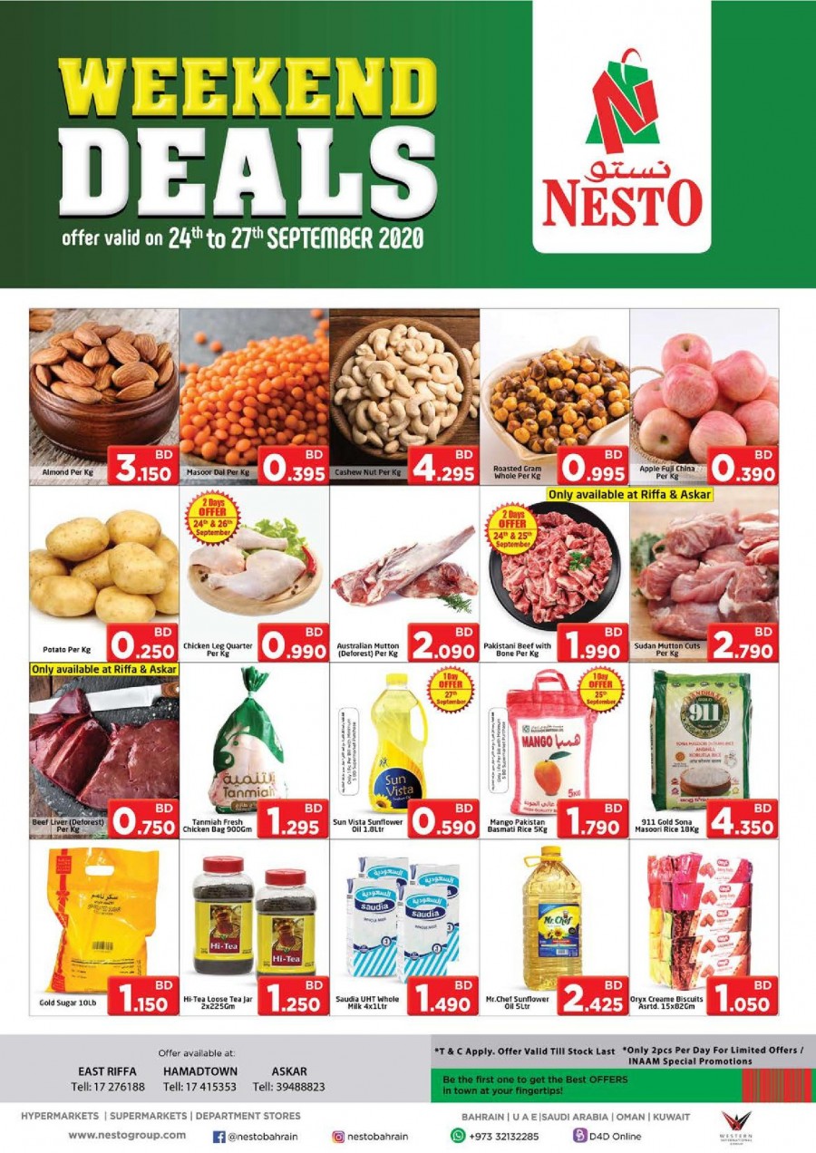 Nesto Hypermarket Weekend Deals