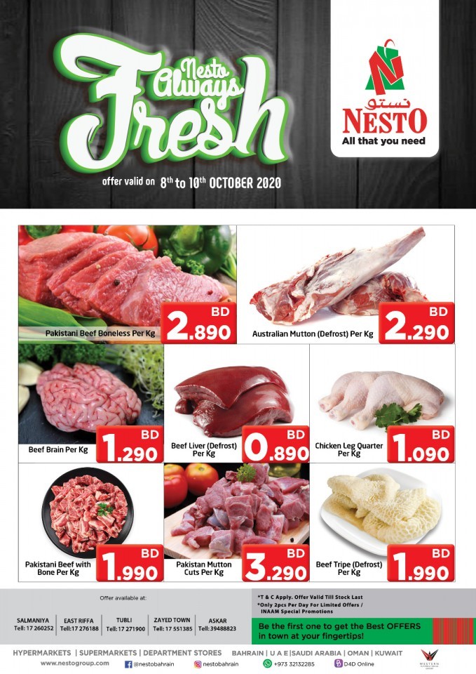 Nesto Always Fresh Offers