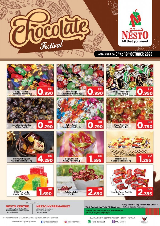 Nesto Chocolate Festival Offers