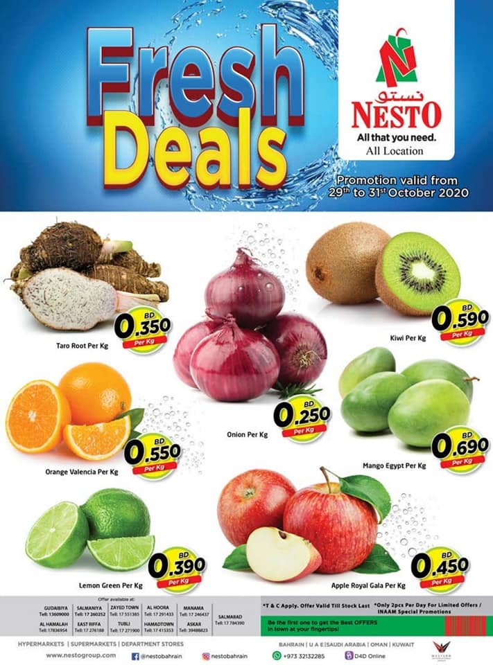 Nesto Hypermarket Fresh Deals