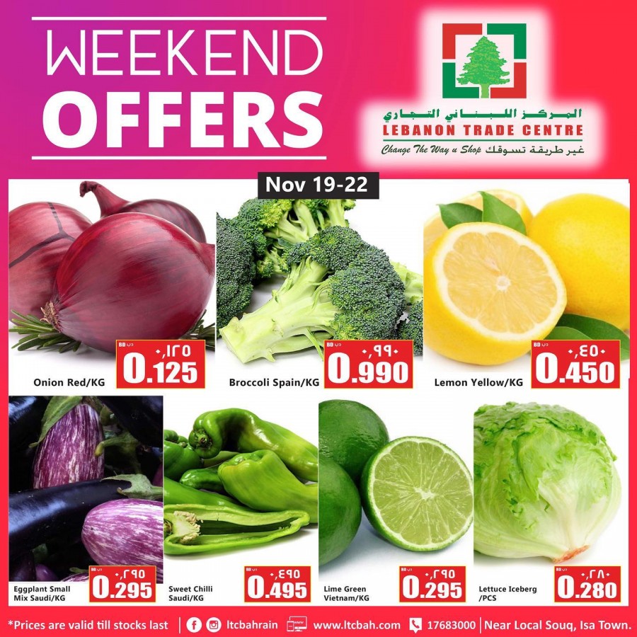 Lebanon Trade Centre Weekend Offers