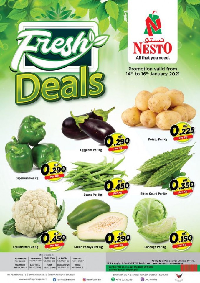 Nesto Hypermarket Weekend Fresh Deals