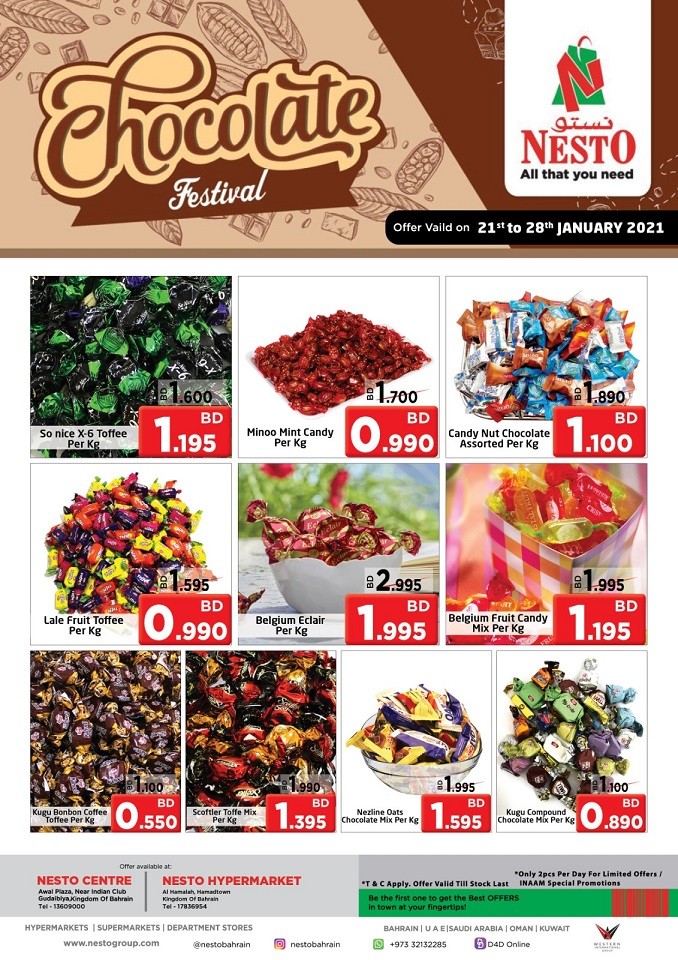 Nesto Hypermarket Chocolate Festival