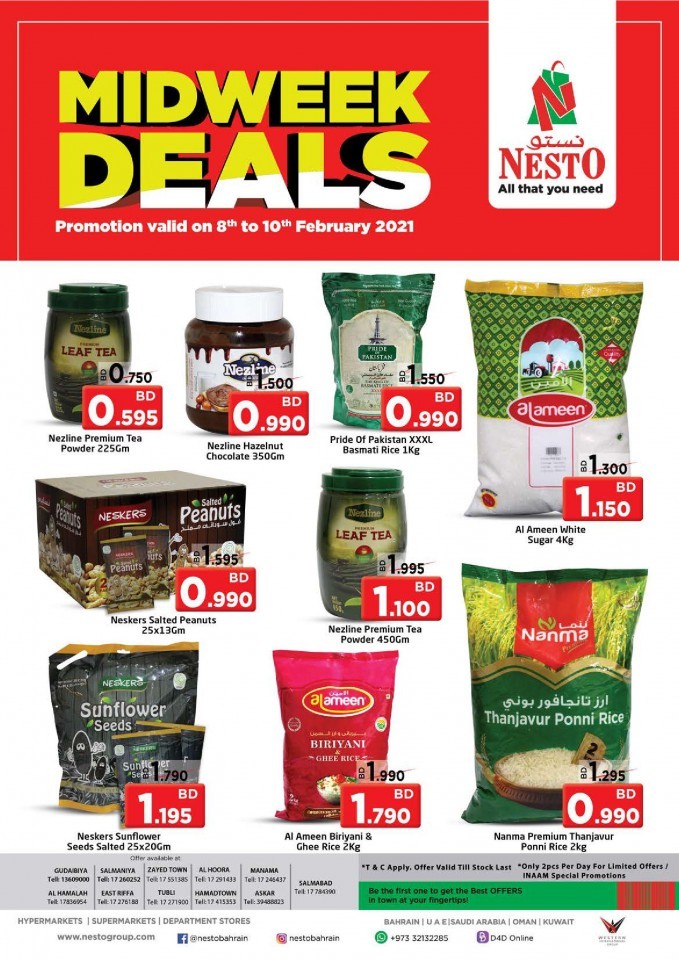 Nesto Best Midweek Deals