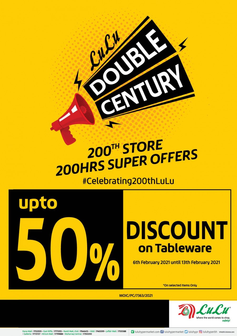Lulu Hypermarket Double Century