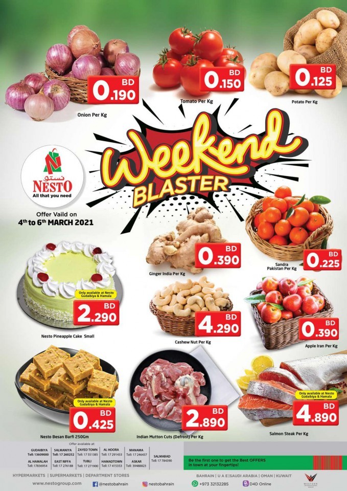 Nesto Weekend Blaster