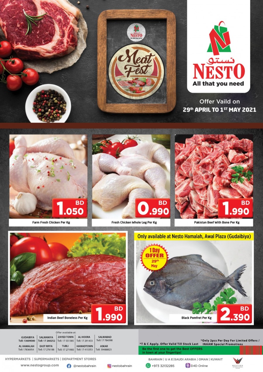 Nesto Hypermarket Meat Fest