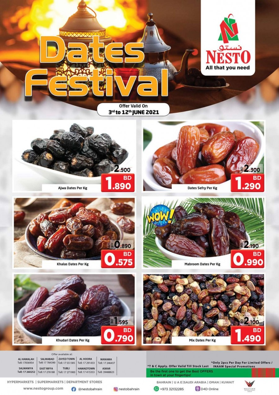 Nesto Hypermarket Dates Festival