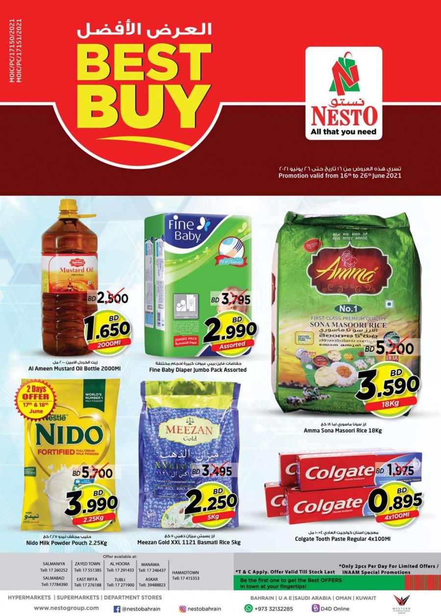 Nesto Hypermarket Best Buy