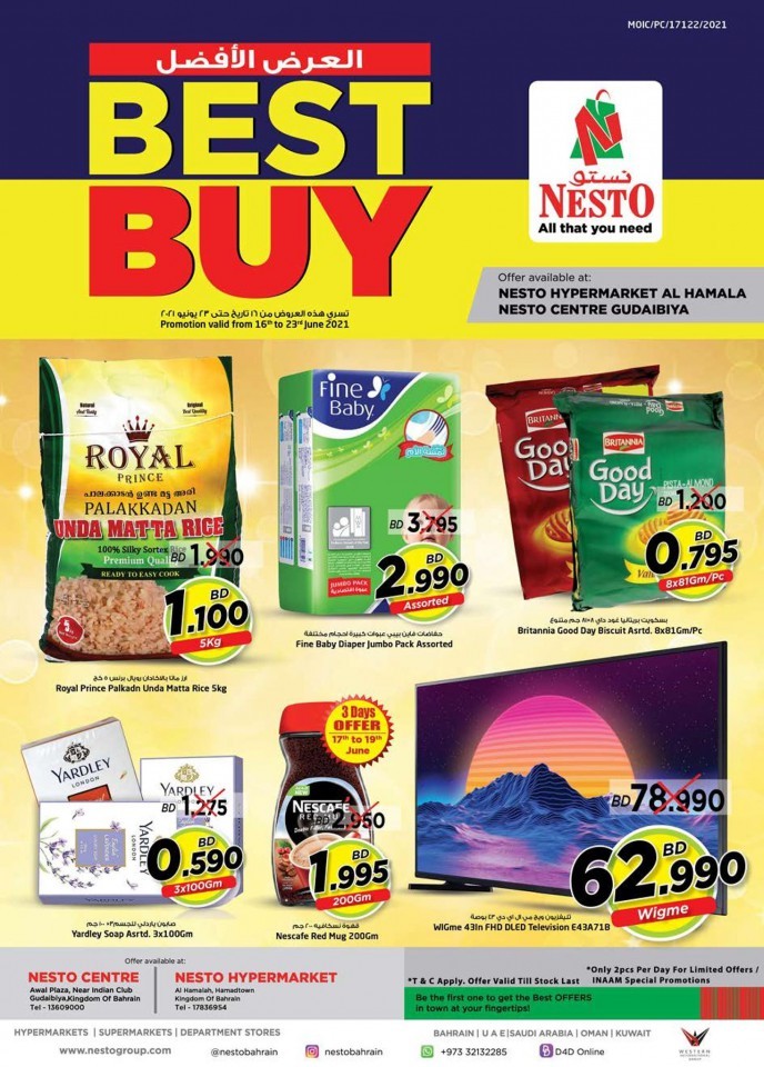 Nesto Best Buy Promotion