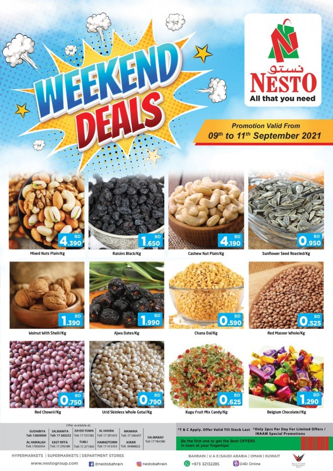 Nesto 3 Days Weekend Deals