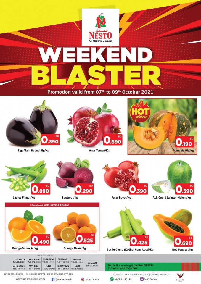 Nesto Weekend Blaster Deals