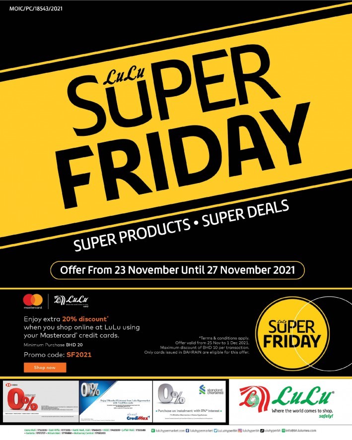 Lulu Hypermarket Super Friday Offers