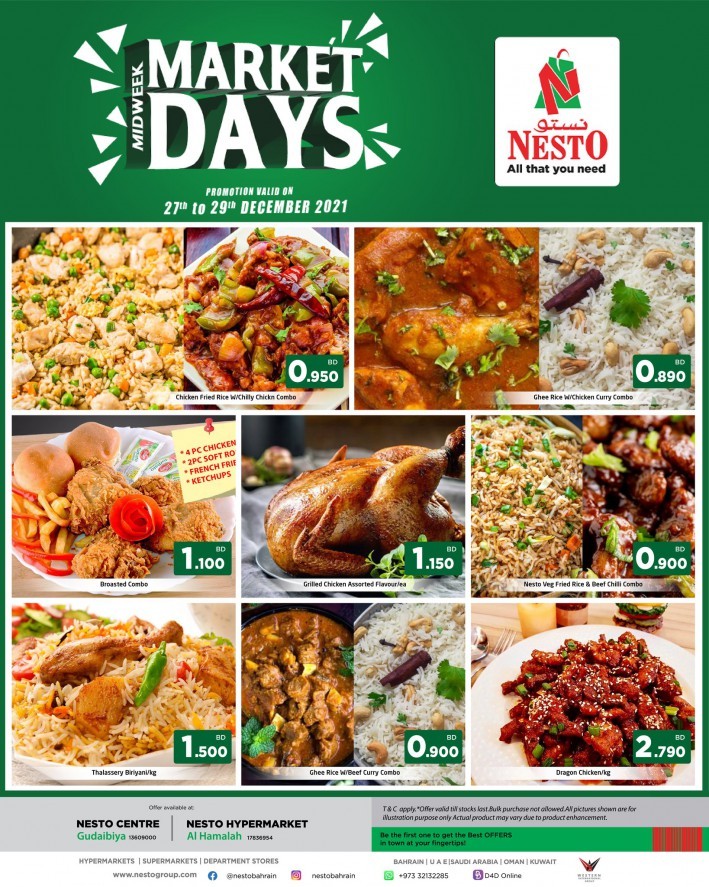 Nesto Market Days 27-29 December 2021