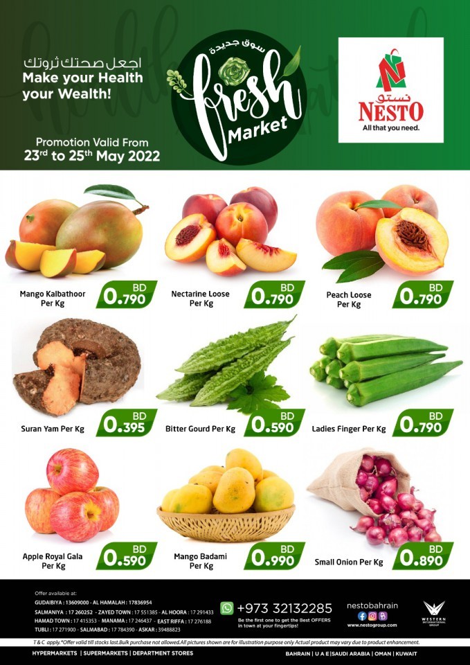 Nesto Fresh Market 23-25 May