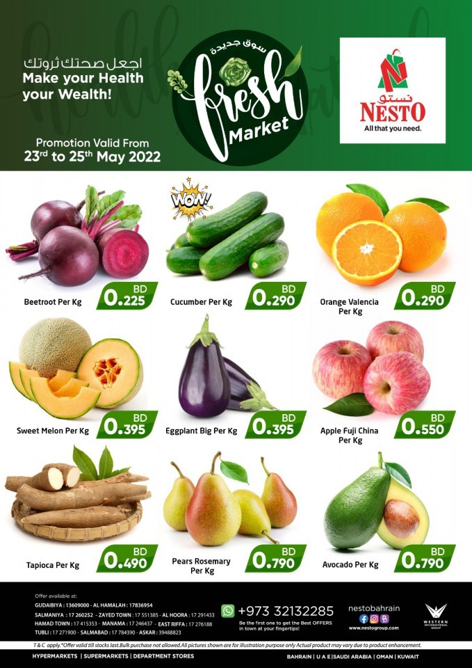 Nesto Fresh Market 23-25 May