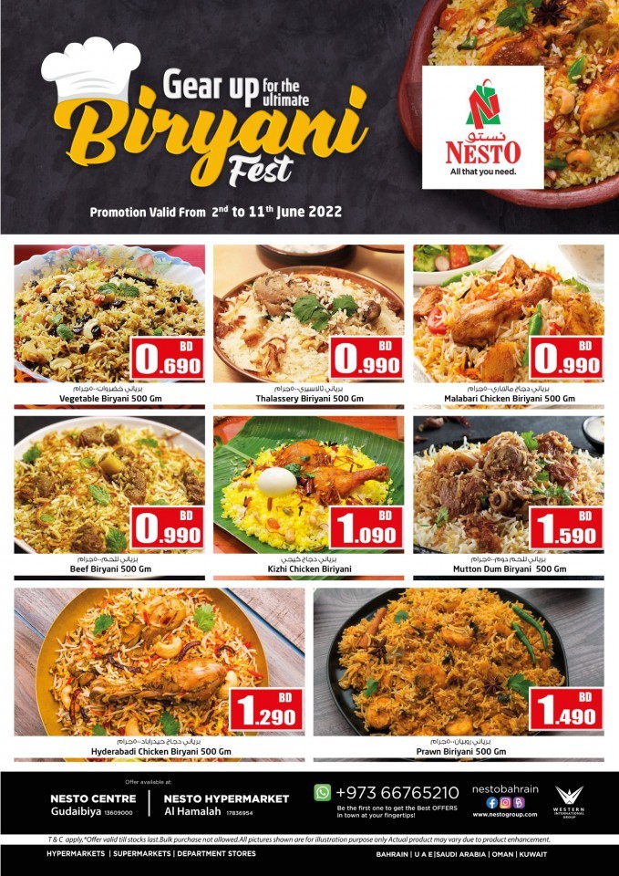 Nesto Biryani Fest