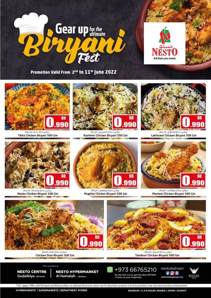 Nesto Biryani Fest