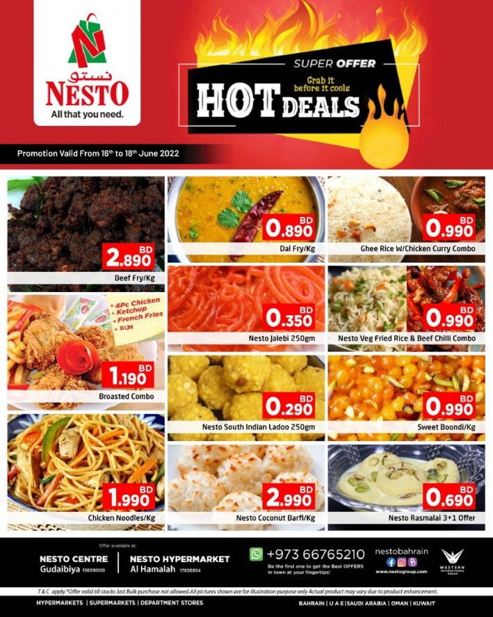 Nesto Hot Deals 16-18 June