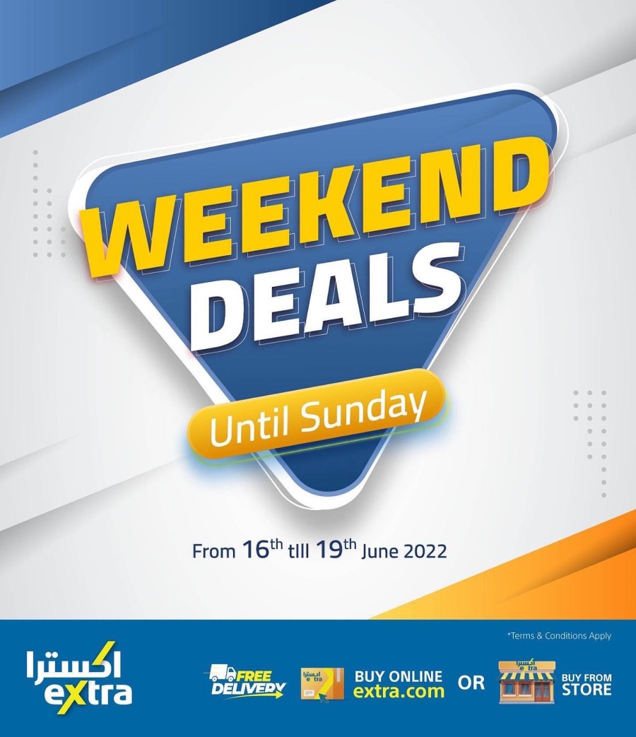 Extra Stores Weekend 16-19 June