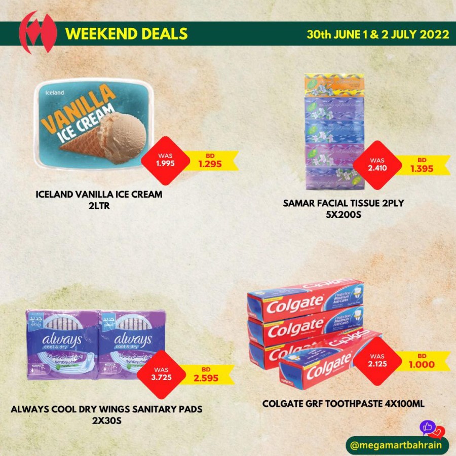Mega Mart Weekend Deals 
