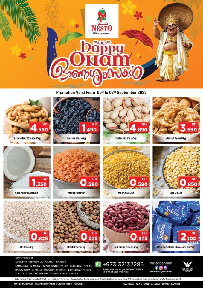 Nesto Happy Onam Deals