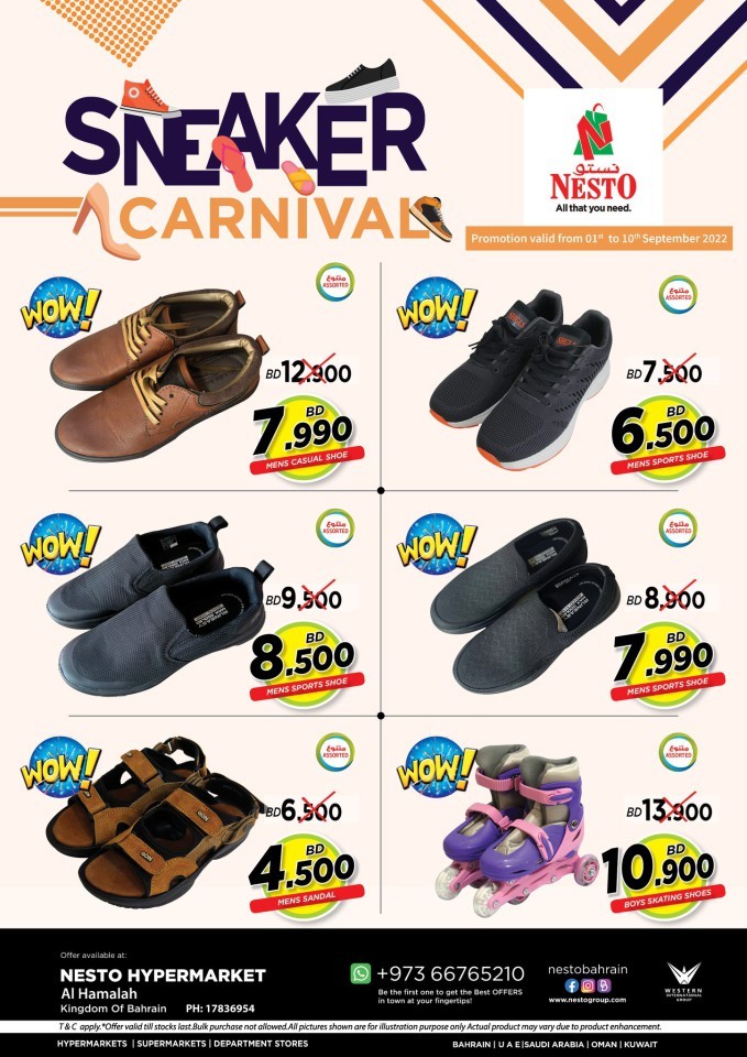 Nesto Al Hamalah Sneaker Carnival