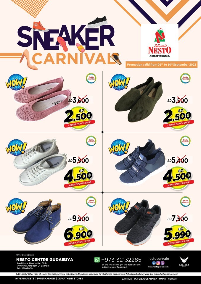 Nesto Al Hamalah Sneaker Carnival