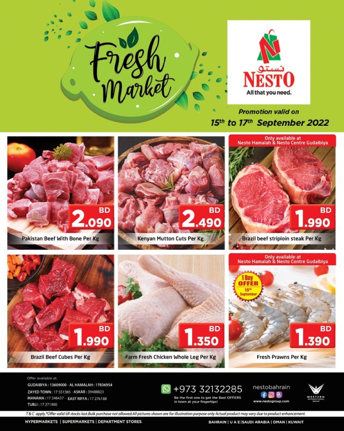 Nesto Fresh Deal 15-17 September