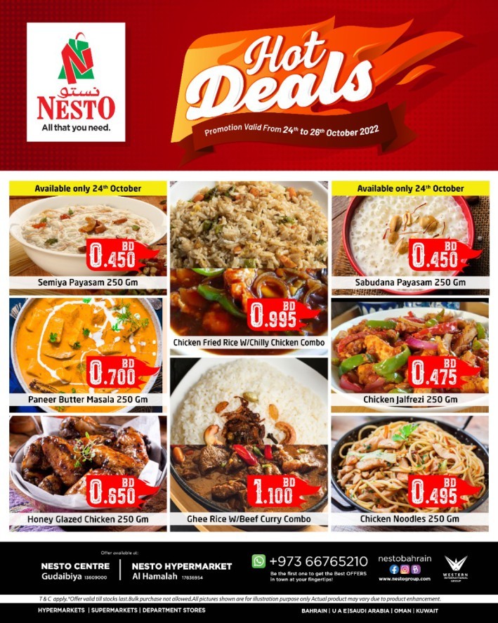 Nesto Hot Deal 24-26 October